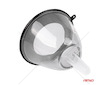 Plastový trychtýř s polovičním krytem a filtrem 13,5 cm AMIO-04042