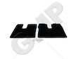 Podlahové koberce MAN TGM 2000-2005, černé, kompl. 2ks