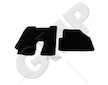 Podlahové koberce MB ACTROS MP2 2003-2008r, černé, kompl. 2 ks
