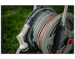 Pojízdný naviják WHITE LINE s hadicí 1/2" 30 m a příslušenstvím SILVER PRO SET, kovový - BRADAS