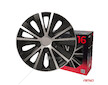 Poklice Rapide 16” černo - stříbrná sada 4ks COLOR BOX