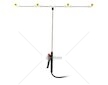Postřikovací nástavec, 4 trysky, 115cm pro postřikovače DEMON