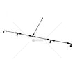 Postřikovací nástavec, 4 trysky, 50cm pro zádový postřikovač GEKO