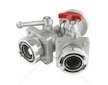 Požární kulový rozdělovač 75mm (3") na 2x52mm (2") MAR-POL