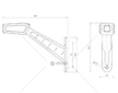 Pozicni svetlo tykadlo LED FT-146LLED-3
