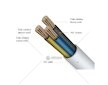 Prodlužovací přívod RPC 01, 1,5 m, 3 zásuvky, 3 x 1,0 mm²  RETLUX
