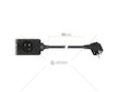 Prodlužovací přívod RPC 03B, 3 m, 3 zásuvky, 3 x 1,0 mm²  RETLUX
