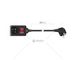 Prodlužovací přívod RPC 21B, 5 m, 3 zásuvky, 3 x 1,0 mm² WS RETLUX