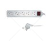 Prodlužovací přívod RPC 31, 5 m, 5 zásuvek, 3 x 1,0 mm² WS RETLUX