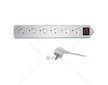 Prodlužovací přívod RPC 32, 2 m, 6 zásuvek, 3 x 1,0 mm² WS RETLUX