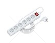 Prodlužovací přívod RPC 33, 3 m, 6 zásuvek, 3 x 1,0 mm² WS RETLUX