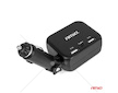 Prodlužovací zásuvka 2x USB-A 1x USB-C 12/24V 100W 180° AMiO-04357