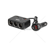 Prodlužovací zásuvka 2x USB-A 1x USB-C QC4.0 12/24V 120W 80cm AMiO-04366