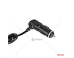 Prodlužovací zásuvka 2x USB-A ON/OFF LED 12/24V 100W 70cm AMiO-04363
