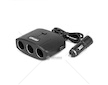 Prodlužovací zásuvkai 2x USB-A ON/OFF 12V 24V 100W 70cm AMIO-04362