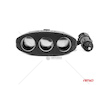 Prodlužovací zásuvkai 2x USB-A ON/OFF 12V 24V 100W 70cm AMIO-04362