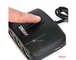 Prodlužovací zásuvkai 2x USB-A ON/OFF 12V 24V 100W 70cm AMIO-04362