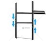 Regál na pneumatiky 1175x1055x955mm MAR-POL