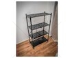 Regál Racks RAW3T, kovový, na kolečkách, 3 police, 870 x 720 x 340 mm, 150 kg