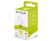 RLL 406 A60 E27 bulb 12W WW RETLUX