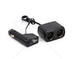 Rozdvojka autozapalovače + USB SOC1