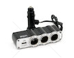 Roztrojka autozapalovače + USB SOC-04