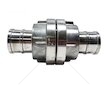 Rychlospojky pro požární hadice, 2ks, 52mm (2"), prodloužené, leštěné MAR-POL
