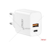 Síťová nabíječka PRO-09 USB+USB-C 20W Quick Charge 230V AMiO-02935