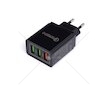 Síťová nabíječka QUICK CHARGE 3.0, 3xUSB KRAFT&DELE