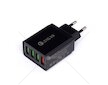 Síťová nabíječka QUICK CHARGE 3.0, 4xUSB KRAFT&DELE
