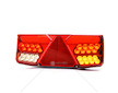 Svítilna kompletní LED zadní 12-24V 8-funkční  pravá WAS W137DP/1039SCHL