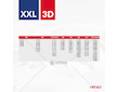 Textilní sněhové řetězy 3D XXL EN16662-1 Önorm V5121 2 ks AMIO-04511