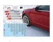 Textilní sněhové řetězy, velikost XL, ADHESIV ÖNORM - COMPASS
