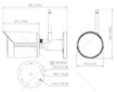 Venkovní IP kamera 4 Mpx, H.265 - DAHUA