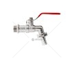Ventil zahradní, vstup 1/2", výstup 3/4" + hadičník 1/2" - GEKO