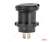 Vodotěsná nabíječka s modrým LED indikátorem 4.2A 2xUSB 12/24V AMiO-04217