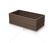 Vyvýšený záhon 1492x756x250mm, hnědý BASE WOODY