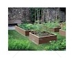 Vyvýšený záhon 756x250mm, antracit BASE WOODY