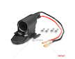 Zásuvka autozapalovače s klapkou 12V 24V AMiO-04128