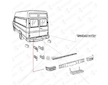ZDERZAK TYLNY IVECO DAILY LEWY COVIND COV/038/85