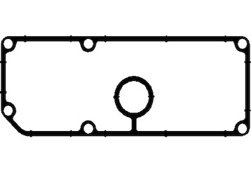 Těsnění, pouzdro olejového filtru ELRING 136.580
