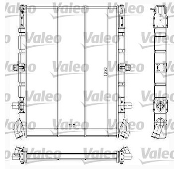 Chladič, chlazení motoru VALEO 730638