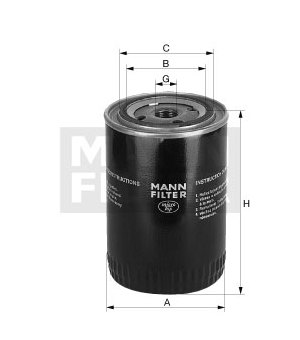 Olejový filtr MANN-FILTER W 950/38