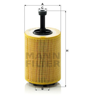 Olejový filtr MANN-FILTER HU 719/7 x