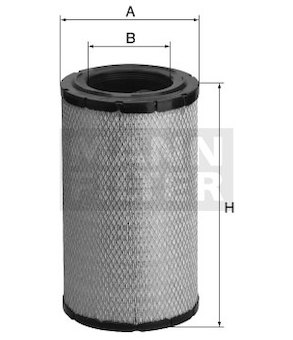 Vzduchový filtr MANN-FILTER C 24 553