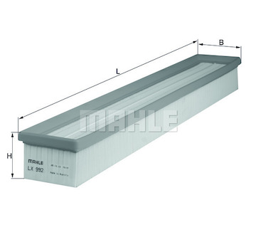 Vzduchový filtr MAHLE LX 992