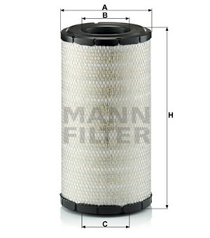 Vzduchový filtr MANN-FILTER C 21 584