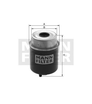 Palivový filtr MANN-FILTER WK 8133