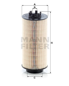 Palivový filtr MANN-FILTER PU 999/2 x