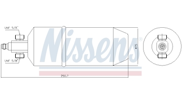Susarna, klimatizace NISSENS 95215